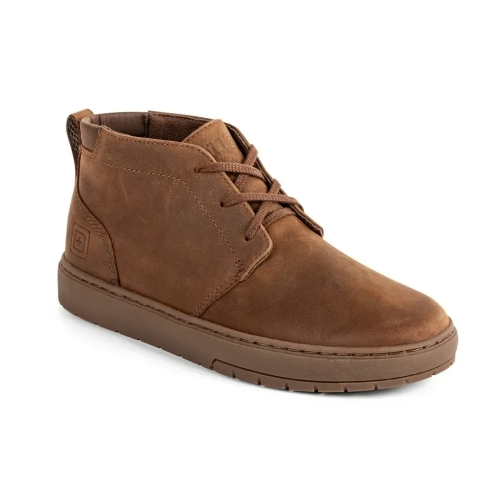 5.11 TACTICAL CHUKKA Men's Classic Brown Boots Size 12